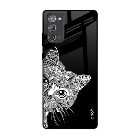 Kitten Mandala Glossy Case for Samsung Galaxy Note 20