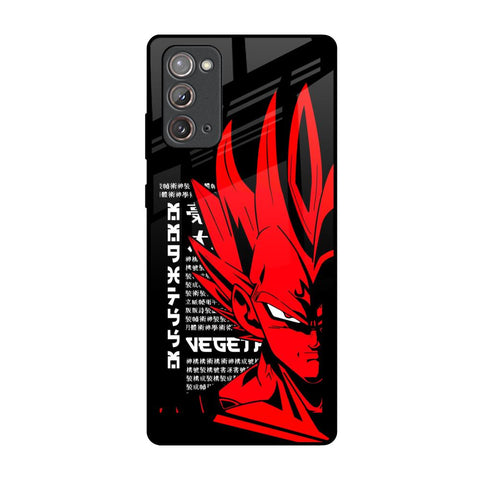 Red Vegeta Glossy Case for Samsung Galaxy Note 20
