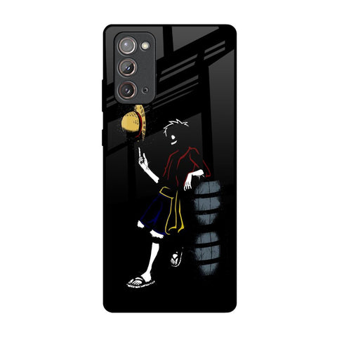 Luffy Line Art Glossy Case for Samsung Galaxy Note 20