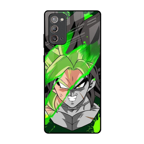 Anime Green Splash Glossy Case for Samsung Galaxy Note 20