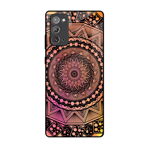 Floral Mandala Glossy Case for Samsung Galaxy Note 20