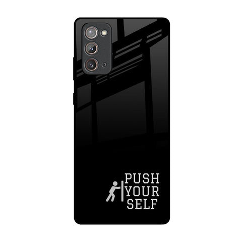 Push Your Self Glossy Case for Samsung Galaxy Note 20
