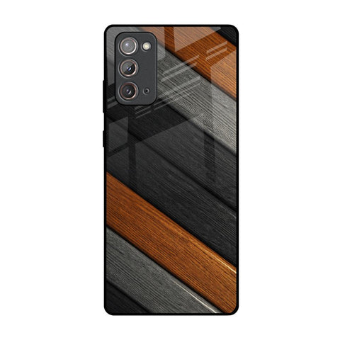 Tri Color Wood Glossy Case for Samsung Galaxy Note 20