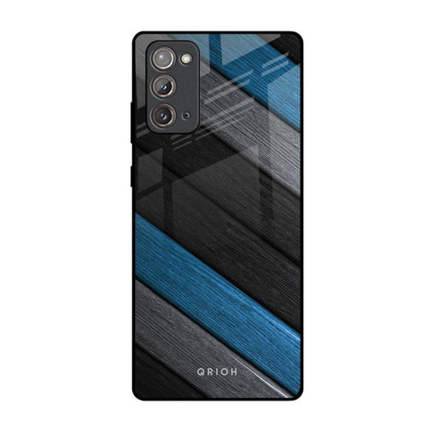 Multicolor Wooden Effect Glossy Case for Samsung Galaxy Note 20