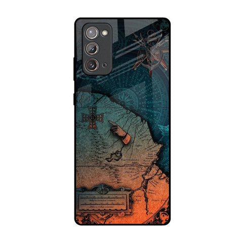 Geographical Map Glossy Case for Samsung Galaxy Note 20