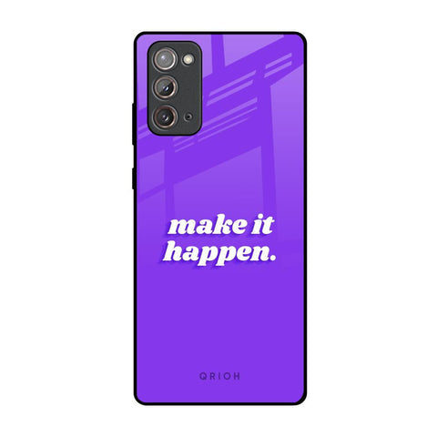 Make it Happen Glossy Case for Samsung Galaxy Note 20