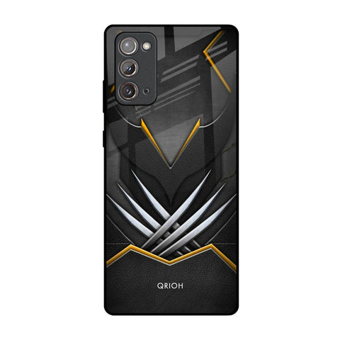 Black Warrior Glossy Case for Samsung Galaxy Note 20
