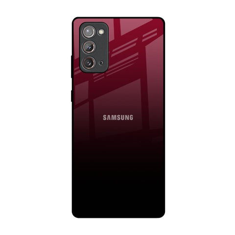 Wine Red Glossy Case For Samsung Galaxy Note 20
