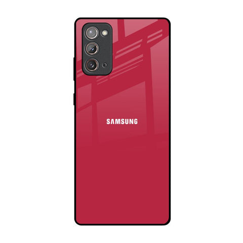 Solo Maroon Glossy case for Samsung Galaxy Note 20