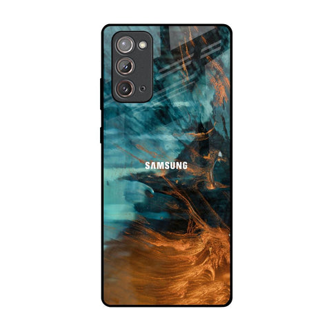 Golden Splash Glossy Case for Samsung Galaxy Note 20
