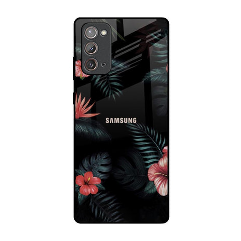 Tropical Art Flower Glossy Case for Samsung Galaxy Note 20