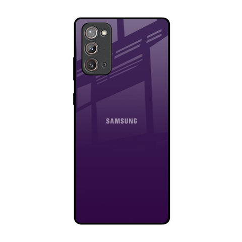 Dark Purple Glossy Case for Samsung Galaxy Note 20