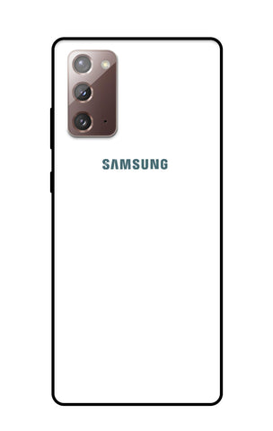 Arctic White Glossy Case for Samsung Galaxy Note 20