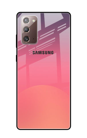 Sunset Orange Glossy Case for Samsung Galaxy Note 20