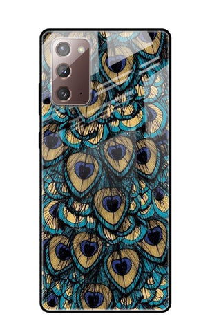 Peacock Feathers Glossy case for Samsung Galaxy Note 20