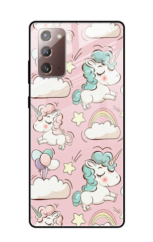 Balloon Unicorn Glossy case for Samsung Galaxy Note 20