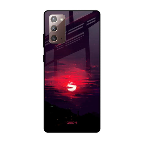 Morning Red Sky Glossy Case For Samsung Galaxy Note 20