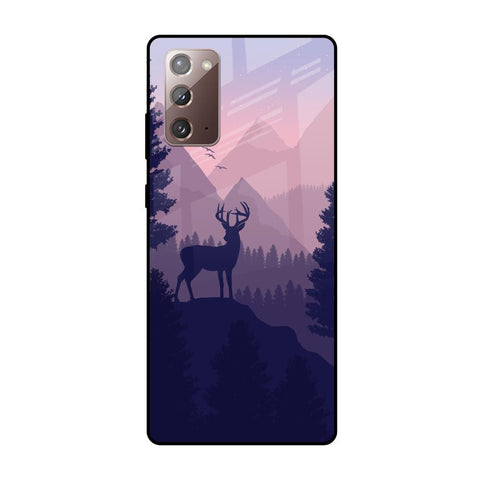 Deer In Night Glossy Case For Samsung Galaxy Note 20