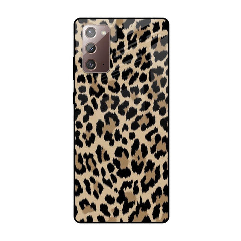 Leopard Seamless Glossy Case For Samsung Galaxy Note 20