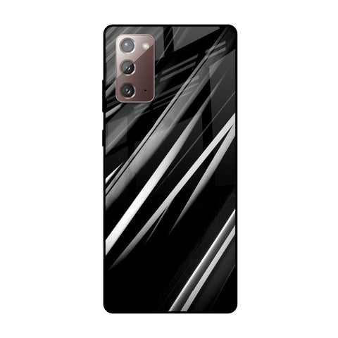 Black & Grey Gradient Glossy Case For Samsung Galaxy Note 20