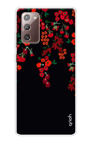 Floral Deco Soft Cover For Samsung Galaxy Note 20