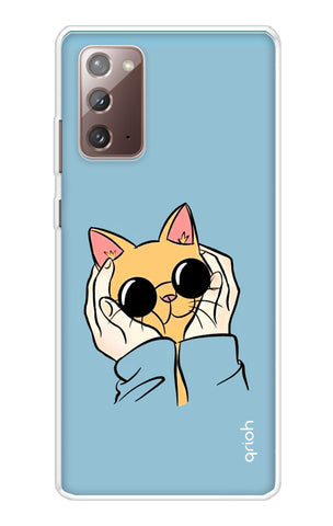 Attitude Cat Soft Cover for Samsung Galaxy Note 20