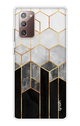 Hexagonal Pattern Soft Cover for Samsung Galaxy Note 20