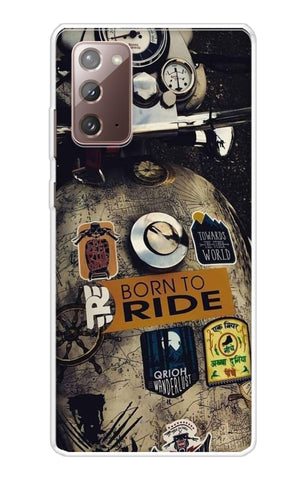 Ride Mode On Soft Cover for Samsung Galaxy Note 20