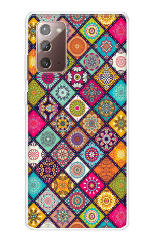 Multicolor Mandala Soft Cover for Samsung Galaxy Note 20