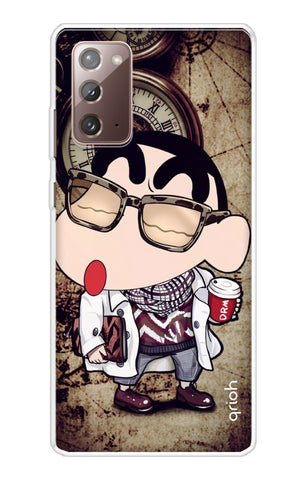 Nerdy Shinchan Soft Cover for Samsung Galaxy Note 20