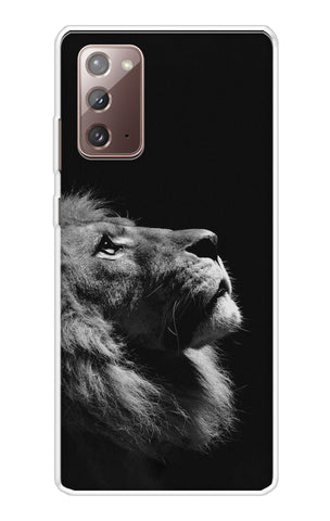 Lion Looking to Sky Soft Cover for Samsung Galaxy Note 20