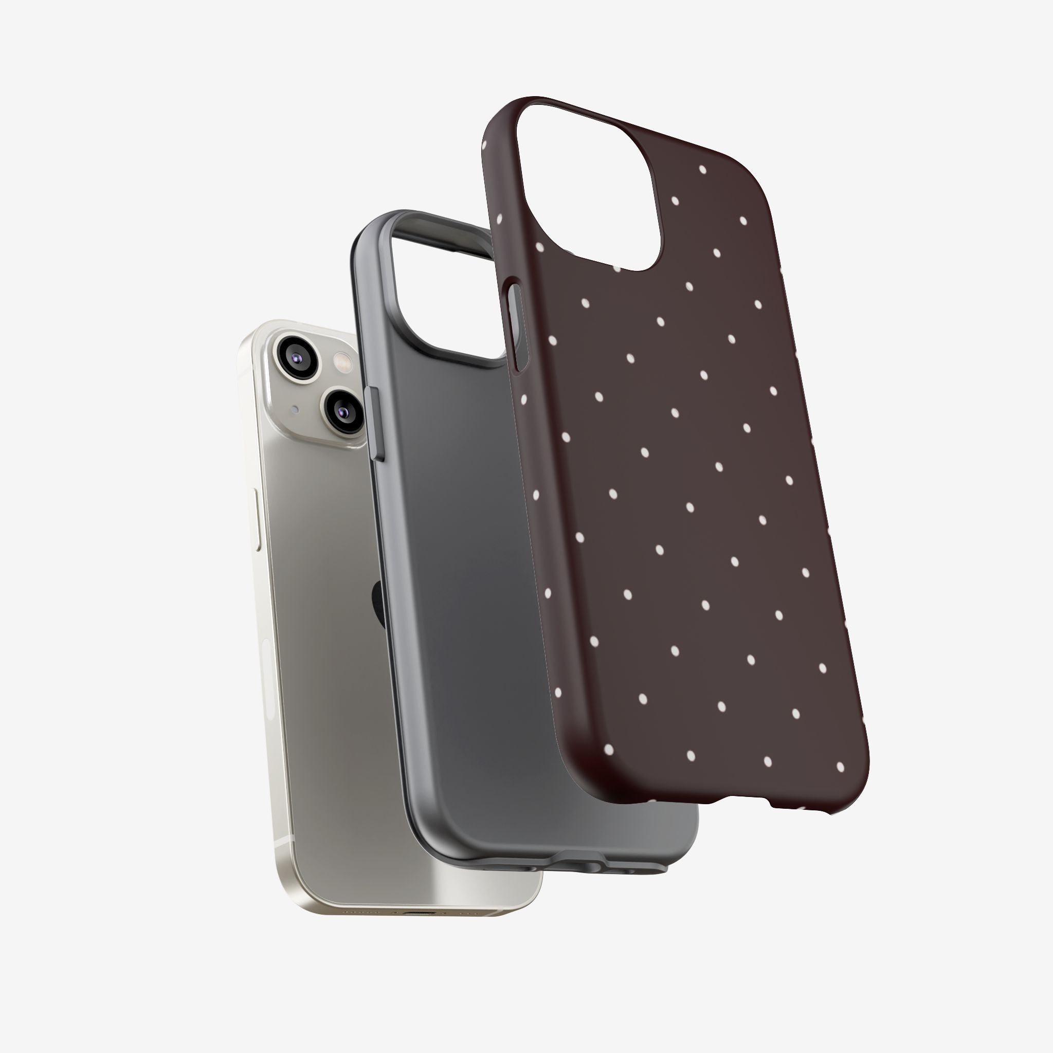 Berry Dots Premium Tough Shining Phone Case (Double Layer) Available For All iPhone Models