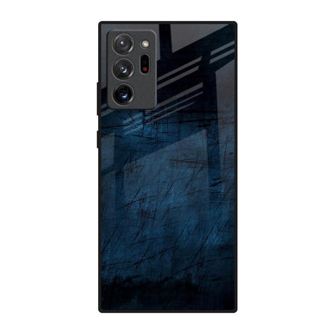 Dark Blue Grunge Glossy Case for Samsung Galaxy Note 20 Ultra