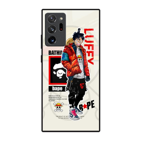 Bape Luffy Glossy Case for Samsung Galaxy Note 20 Ultra