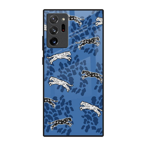 Blue Cheetah Glossy Case for Samsung Galaxy Note 20 Ultra