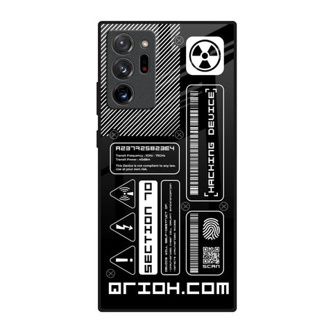 Futuristic Art Glossy Case for Samsung Galaxy Note 20 Ultra
