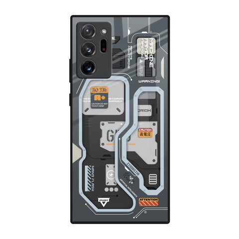 Retro Futuristic Glossy Case for Samsung Galaxy Note 20 Ultra