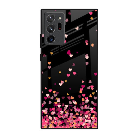 Heart Rain Fall Glossy Case For Samsung Galaxy Note 20 Ultra