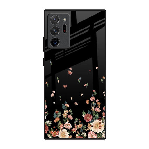 Floating Floral Print Glossy Case for Samsung Galaxy Note 20 Ultra