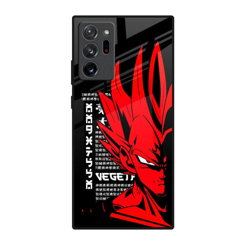 Red Vegeta Glossy Case for Samsung Galaxy Note 20 Ultra