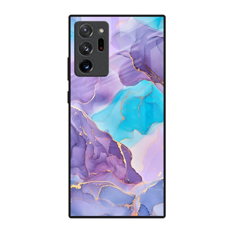 Alcohol ink Marble Glossy Case for Samsung Galaxy Note 20 Ultra