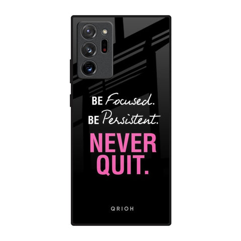 Be Focused Glossy Case for Samsung Galaxy Note 20 Ultra