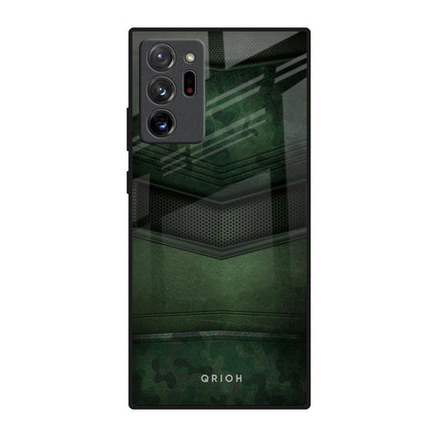 Green Leather Glossy Case for Samsung Galaxy Note 20 Ultra