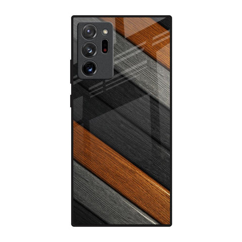 Tri Color Wood Glossy Case for Samsung Galaxy Note 20 Ultra