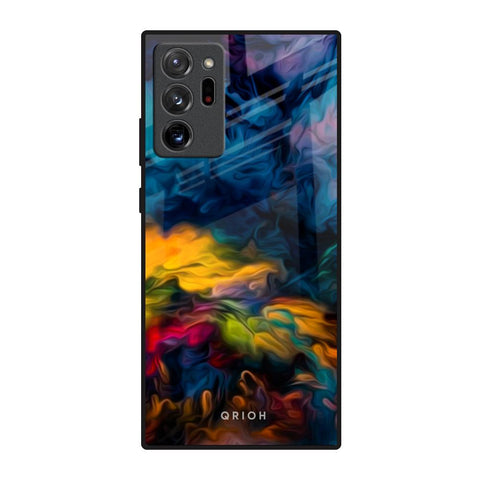 Multicolor Oil Painting Glossy Case for Samsung Galaxy Note 20 Ultra