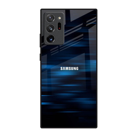 Blue Rough Abstract Glossy Case for Samsung Galaxy Note 20 Ultra