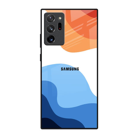 Wavy Color Pattern Glossy Case for Samsung Galaxy Note 20 Ultra