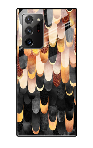 Bronze Abstract Glossy Case for Samsung Galaxy Note 20 Ultra