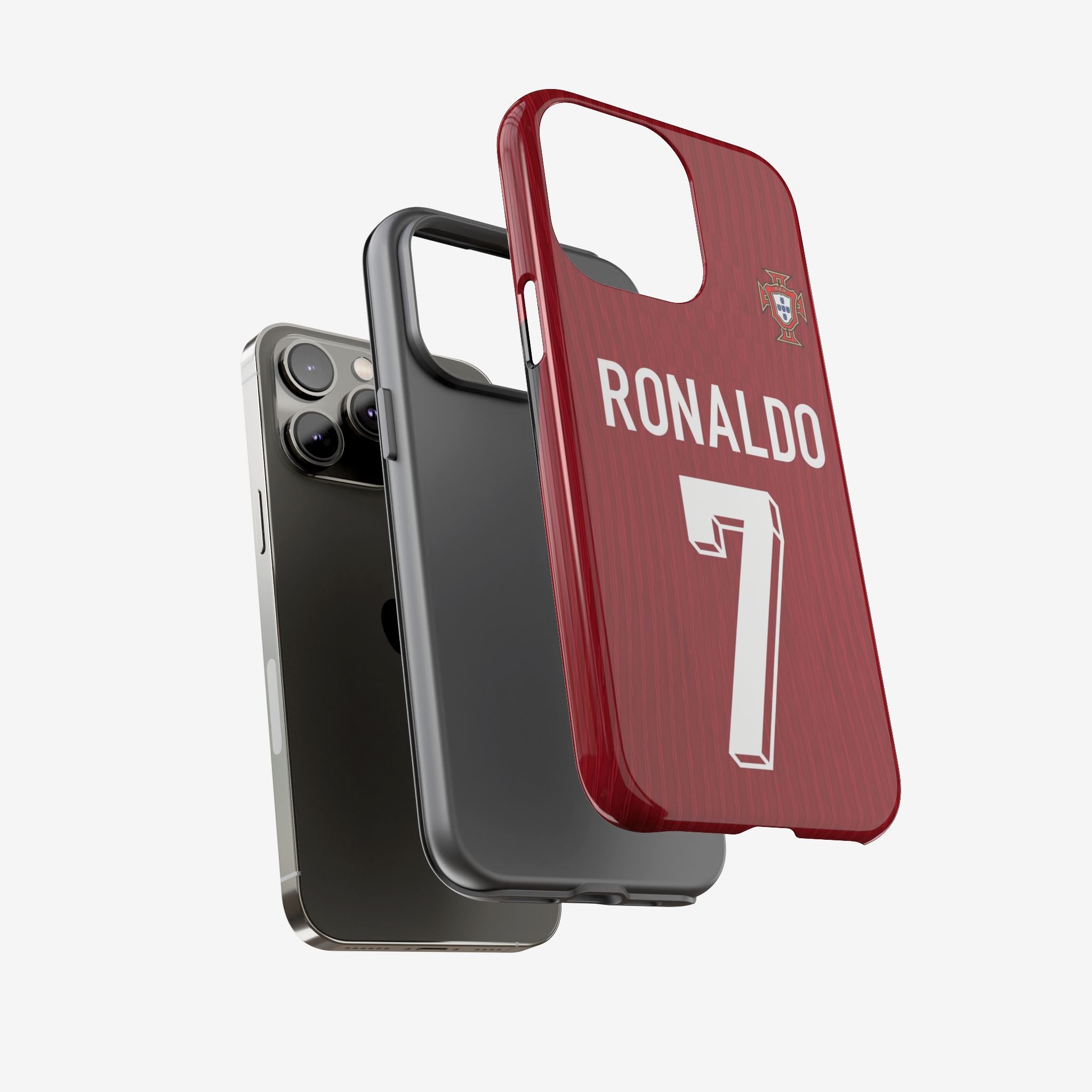 Crimson Seven Premium Tough Shining Phone Case (Double Layer) Available For All iPhone Models