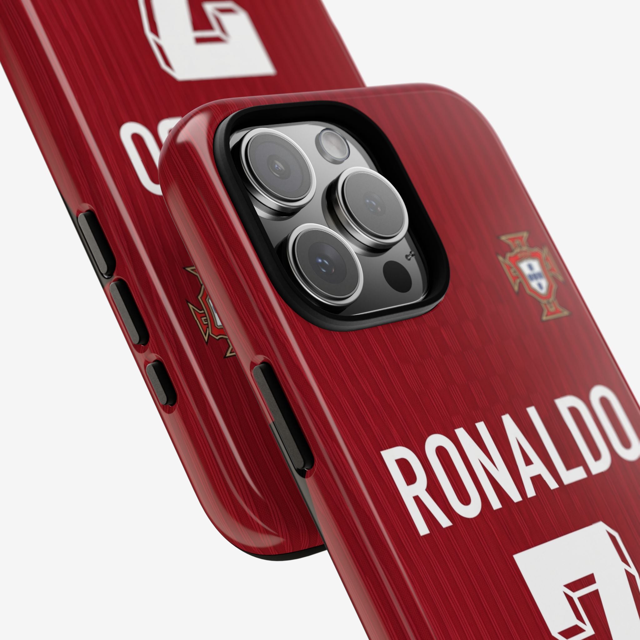 Crimson Seven Premium Tough Shining Phone Case (Double Layer) Available For All iPhone Models